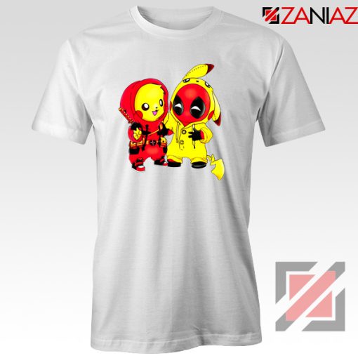 Baby Pikachu And Deadpool Tshirt