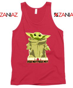 Yoda Size Matters Not Tank Top