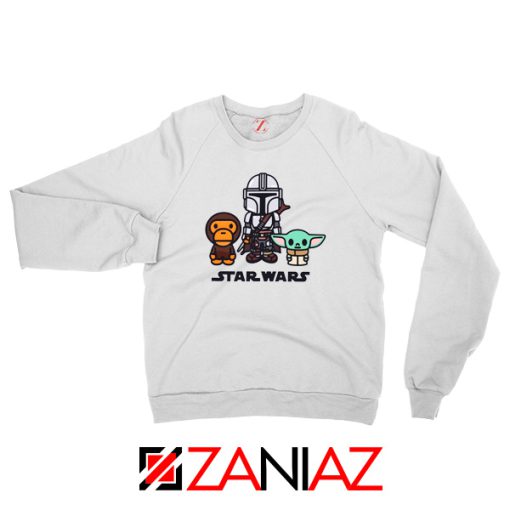 Bape Baby Milo The Child White Sweater