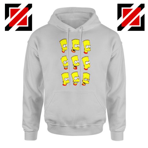 Bart Simpson Face Hoodie