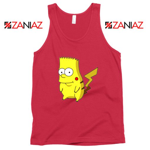 Bartachu Simpson Red Tank Top