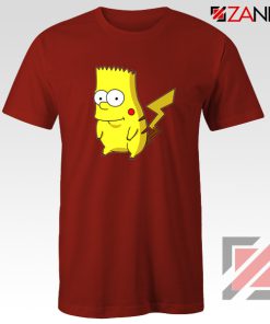 Bartachu Simpson Red Tshirt