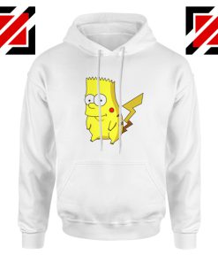 Bartachu Simpson White Hoodie