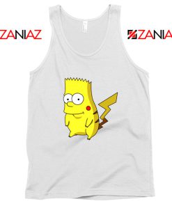 Bartachu Simpson White Tank Top