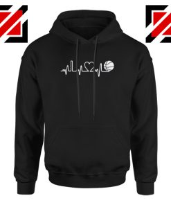 Basketball Heartbeat Hoodie