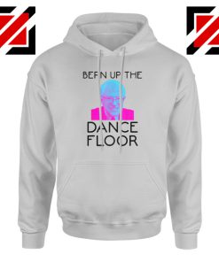 Bern Up The Dance Floor Grey Hoodie