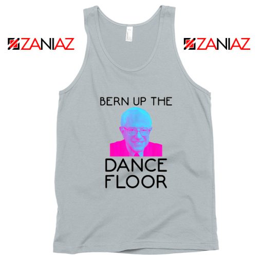 Bern Up The Dance Floor Grey Tank Top