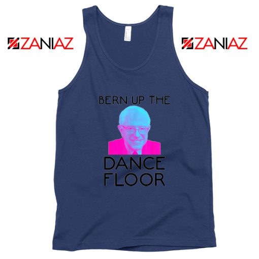 Bern Up The Dance Floor Navy Tank Top