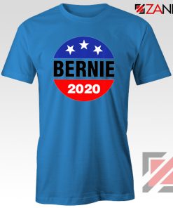 Bernie 2020 For President Blue Tshirt