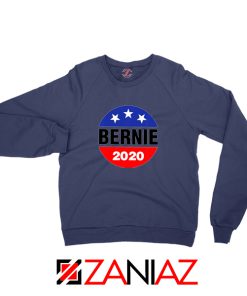 Bernie 2020 For President Navy Sweatshirt