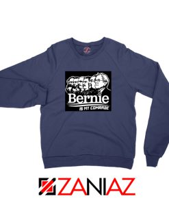 Bernie Sanders Communist Navy Sweater