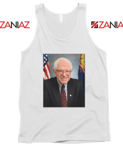 Bernie Sanders Senator White Tank Top