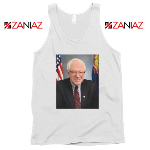 Bernie Sanders Senator White Tank Top