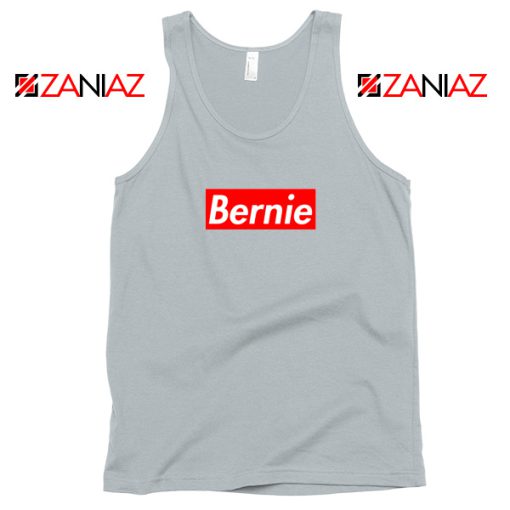 Bernie Parody Grey Tank Top