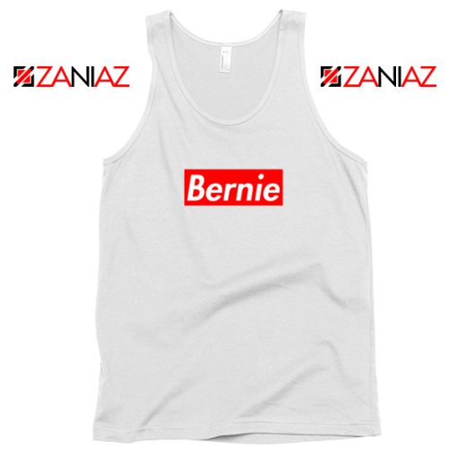 Bernie Parody White Tank Top