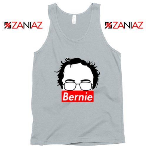 Bernie Silhouette Grey Tank Top