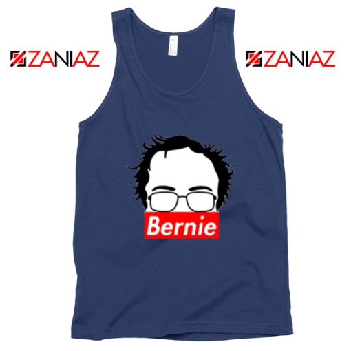 Bernie Supreme Silhouette Navy Tank Top