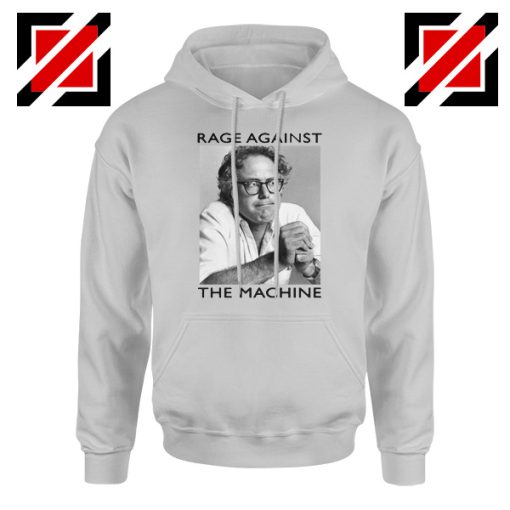 Bernies Rage Agaist The Machine Grey Hoodie