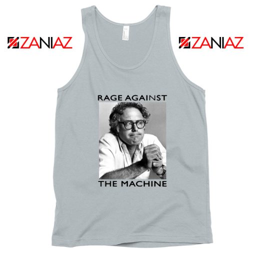 Bernies Rage Agaist The Machine Grey Tank Top