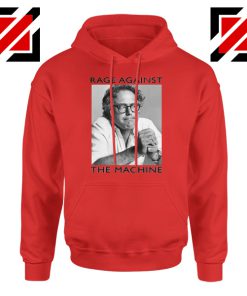 Bernies Rage Agaist The Machine Red Hoodie