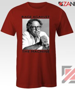 Bernies Rage Agaist The Machine Red Tee Shirts