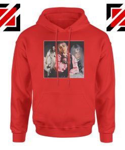 Billie Eilish Concert Tour Red Hoodie