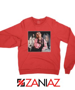 Billie Eilish Concert Tour Red Sweater