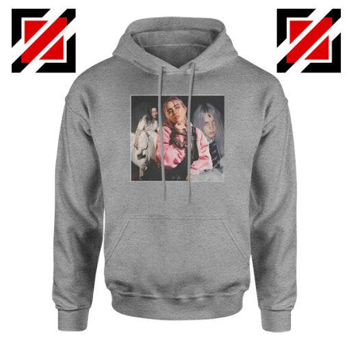 Billie Eilish Concert Tour Sport Grey Hoodie