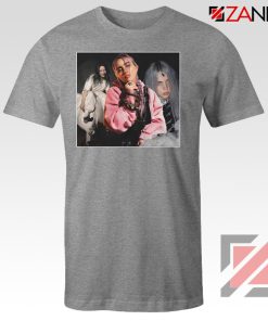 Billie Eilish Concert Tour Sport Grey Tshirt