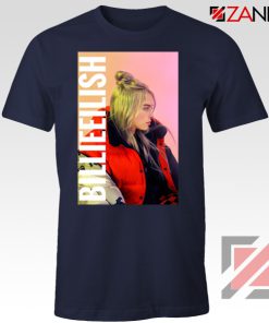 Billie Eilish Pirate Navy Blue Tshirt