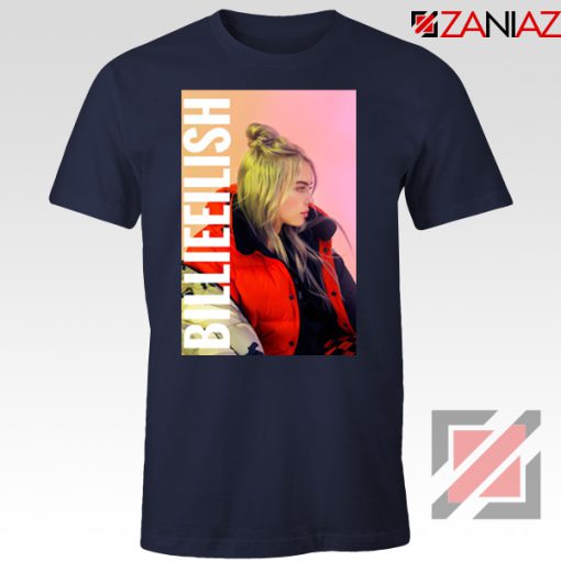 Billie Eilish Pirate Navy Blue Tshirt