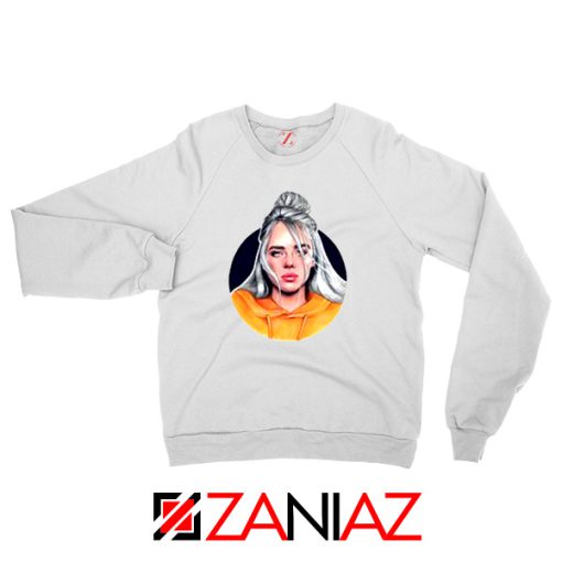 Billie Eilish Singer White Tshirt