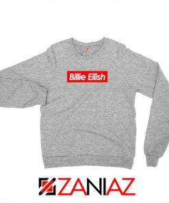 Billie Eilish Parody Grey Sweater