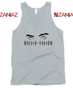 Billie Eilish Women Grey Tank Top