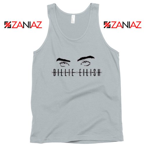 Billie Eilish Women Grey Tank Top