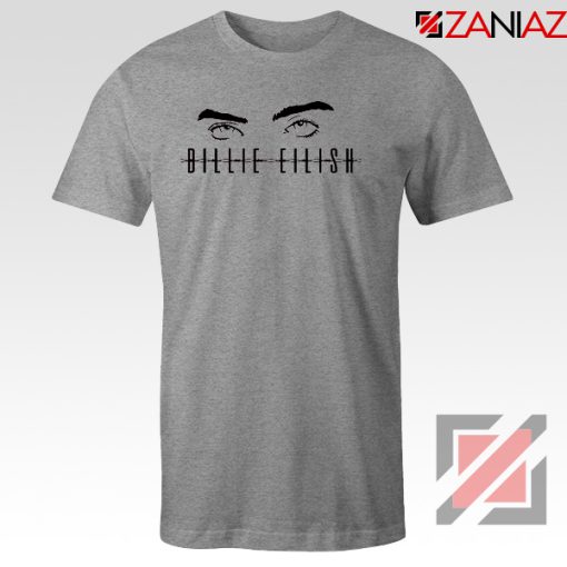 Billie Eilish Women Grey Tshirt