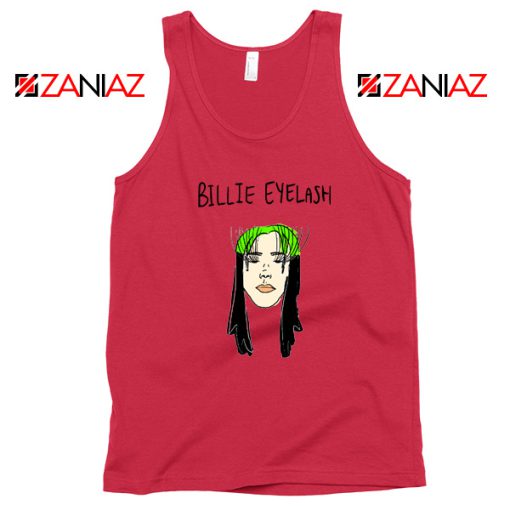 Billie Eyelash Red Tank Top Songwriter