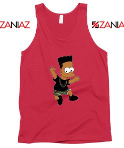 Black Bart Simpson Tank Top