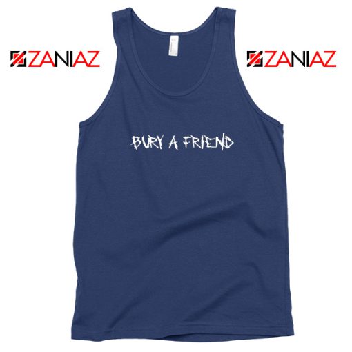 Bury a Friend Billie Lyrics Navy Blue Tank Top