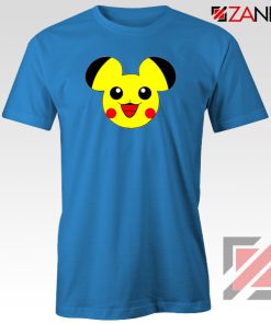 Buy Pikachu Mickey Blue Tshirt