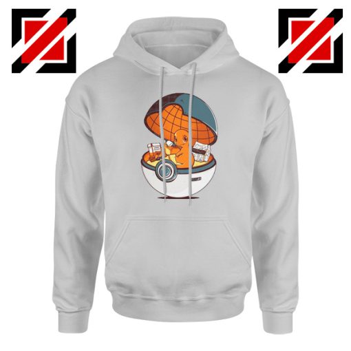 Charmander Pokemon Go Sport Grey Hoodie