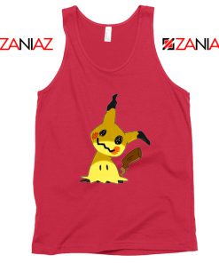 Cute Mimikyu Pikachu Red Tank Top