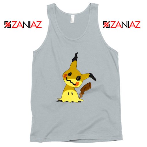 Cute Mimikyu Pikachu Sport Grey Tank Top