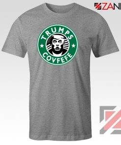 Donald Trump Starbucks Grey Tshirt