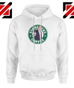 Donald Trump Starbucks White Hoodie