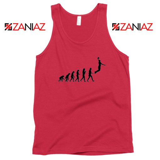 Evolution Basketball Red Tank Top