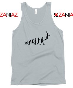 Evolution Basketball Sport Grey Tank Top