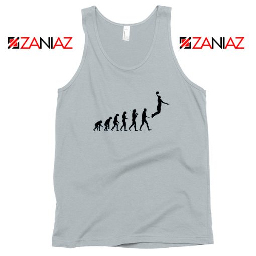 Evolution Basketball Sport Grey Tank Top