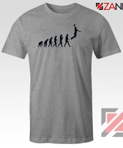 Evolution Basketball Sport Grey Tshirt