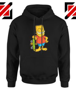 Garfield Simpson Black Hoodie